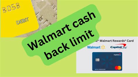 Walmart Debit Card Cash Back Limit